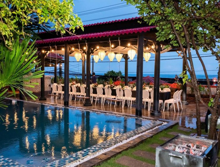 VILLA G45 PHONG CÁCH RETRO CỔ ĐIỂN – VIEW BIỂN – HỒ BƠI – 5 PHÒNG NGỦ